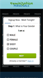 Mobile Screenshot of feminizationpersonals.com